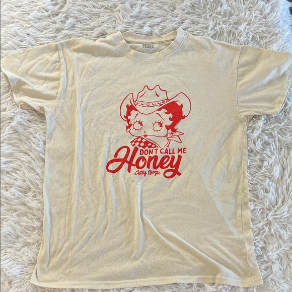 Betty Boop™ Don't Call Me Honey Graphic Tee large - Picture 1 of 4